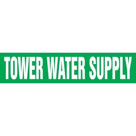 Accuform ASME ANSI PIPE MARKER TOWER WATER RPK709CTE RPK709CTE